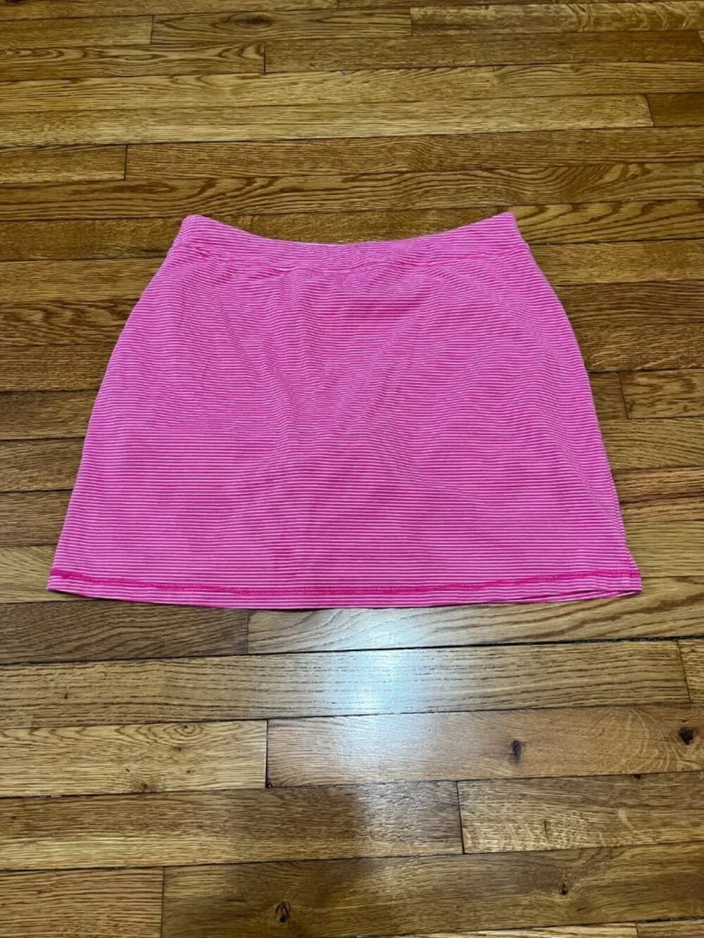 Talbots Petites Hello Saturday Mini Skirt Skort Built in Short Size MP Pink